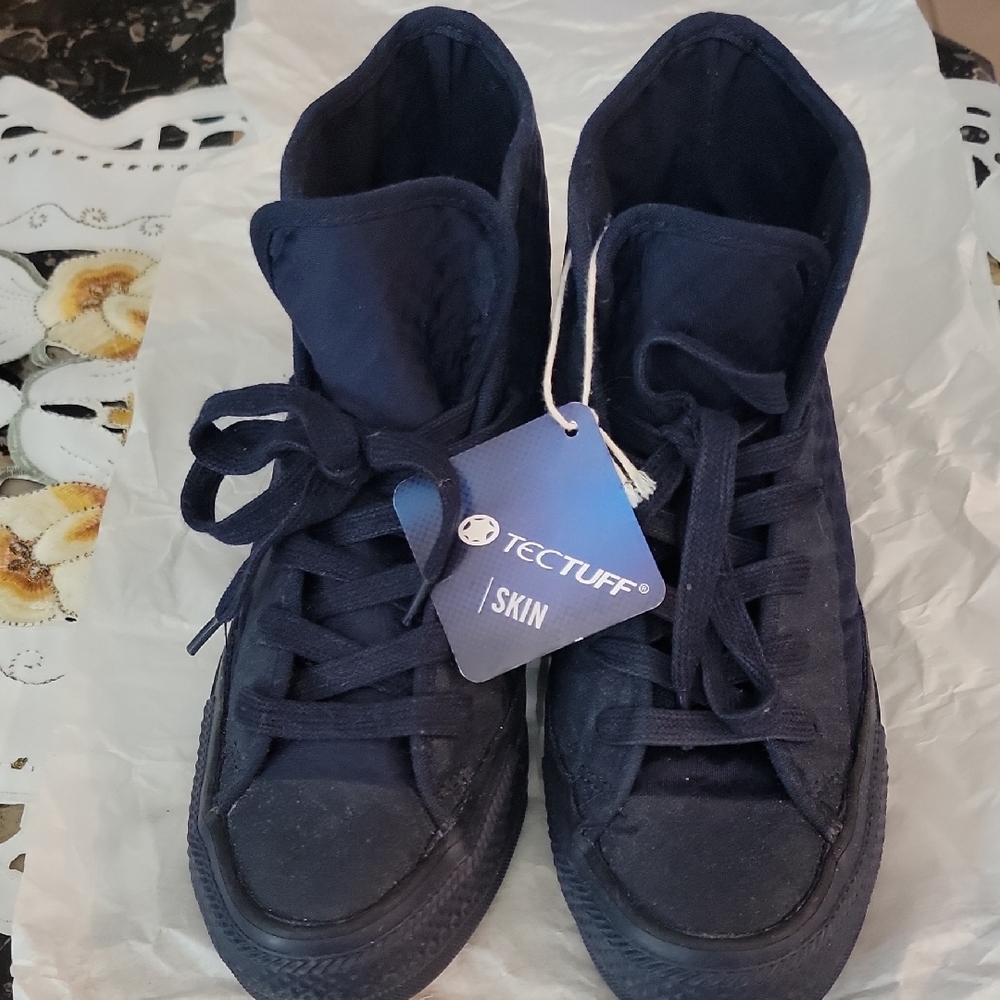 Converse Navy High-Top Sneakers